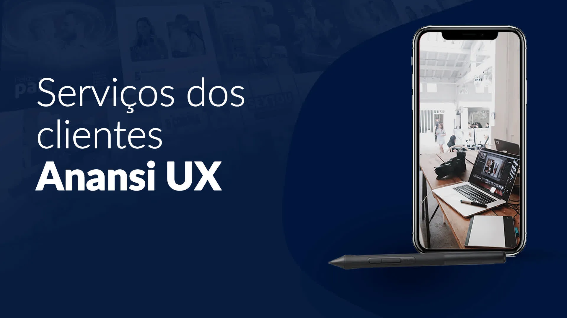 Serviços dos clientes Anansi UX